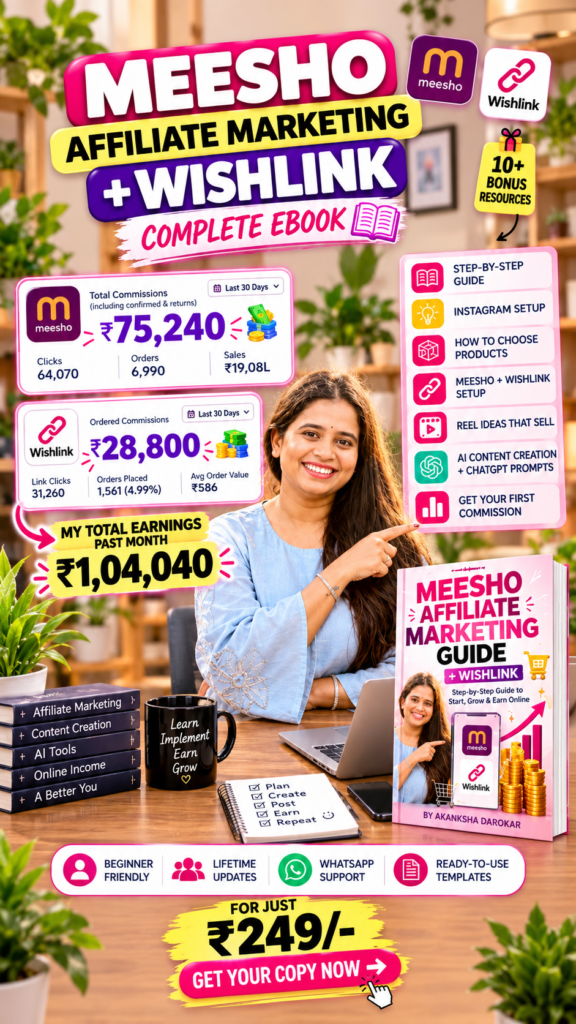 Meesho Affiliate Marketing Course